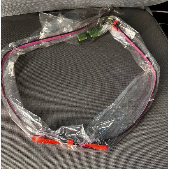 Kate Spade New York Colorblock Bow Belt - Red/Pink - Large NEW - Picture 3 of 4